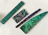 Thin One (1) Ounce 90 COE Patterned Dichroic Glass Assortment