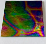 CBS 3mm Black Reptilian Rainbow 90 COE Dichroic Glass