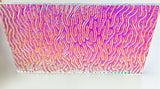 Clear CBS Magenta Green 'Stream X' 90 COE Dichroic Glass - 5 sizes available!