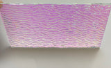 Clear CBS Emerald Green 'Stream X' 90 COE Dichroic Glass - 5 sizes available!