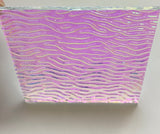 Clear CBS Emerald Green 'Stream X' 90 COE Dichroic Glass - 5 sizes available!