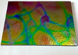 CBS 3mm Black Reptilian Rainbow 90 COE Dichroic Glass