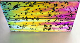 CBS Mardi Gras #4200 Rainbow #2 Frit Stringers 90 COE Dichroic Glass (Coating reversed)