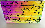 CBS Mardi Gras #4200 Rainbow #2 Frit Stringers 90 COE Dichroic Glass (Coating reversed)