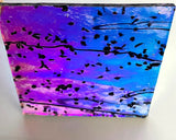 CBS Mardi Gras #4200 Rainbow #2 Frit Stringers 90 COE Dichroic Glass (Coating reversed)