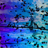 CBS Mardi Gras #4200 Rainbow #2 Frit Stringers 90 COE Dichroic Glass (Coating reversed)