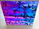 CBS Mardi Gras #4200 Rainbow #2 Frit Stringers 90 COE Dichroic Glass (Coating reversed)