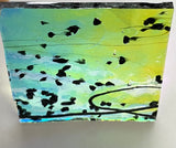 CBS Mardi Gras #4200 Rainbow #2 Frit Stringers 90 COE Dichroic Glass (Coating reversed)
