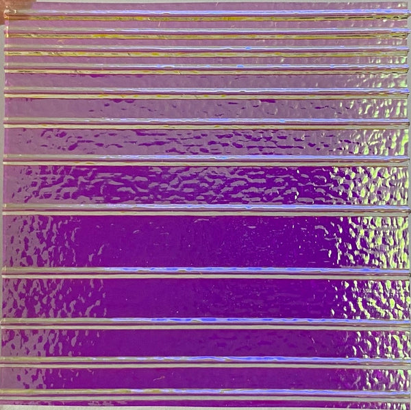Thin Clear CBS Accordion 90 COE Dichroic Glass - 5 sizes available!