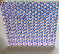CBS Thin Clear Cyan Copper Cube 90 COE Dichroic Glass - 5 sizes available!
