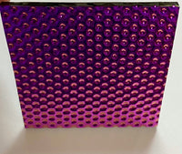 Black Cube Green Magenta 90 COE Dichroic Glass - 5 sizes available!