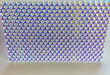 CBS Thin Clear Cyan Copper Cube 90 COE Dichroic Glass - 5 sizes available!