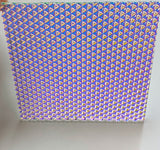 CBS Thin Clear Cyan Copper Cube 90 COE Dichroic Glass - 5 sizes available!