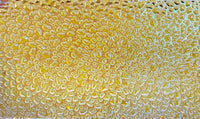 Thin Clear CBS Pink Teal Dew Drop 90 COE Dichroic Glass - 5 sizes available!