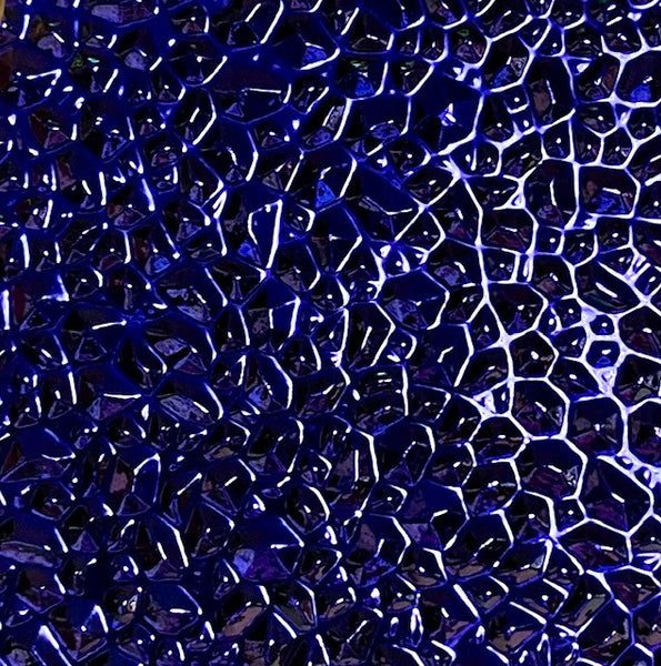 CBS Black Violet Dew Drop 90 COE Dichroic Glass- 5 sizes available!