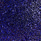 CBS Black Violet Dew Drop 90 COE Dichroic Glass- 5 sizes available!