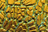 Black 3mm CBS Cyan Copper Figure C 90 COE Dichroic Glass - 5 sizes available!