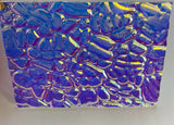 Clear 3mm CBS Cyan Copper Figure C 90 COE Dichroic Glass - 6 sizes available!