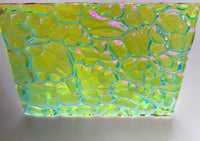 Clear CBS Magenta Reflector 'Figure C' 90 COE Dichroic Glass - Beautiful!