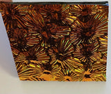 Black CBS Salmon 'Florentine' 90 COE Dichroic Glass - 5 sizes available!