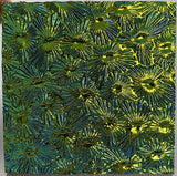 Black CBS Blue Gold Florentine 90 COE Dichroic Glass - 5 sizes available!