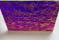 Black CBS Green Magenta Florentine 90 COE Dichroic Glass - 5 sizes available!