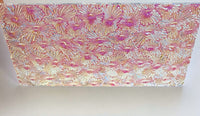 Thin Clear CBS Magenta Green Florentine 90 COE Dichroic Glass
