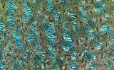 Black CBS Red Silver Blue 'Florentine' 90 COE Dichroic Glass - 5 sizes available!