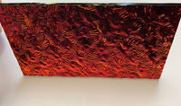 Black Candy Apple Red (CAR) Florentine 90 COE Dichroic Glass - 3 Sizes!