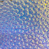 CBS Thin Clear Cyan Copper Hammered 90 COE Dichroic Glass - 5 sizes available!