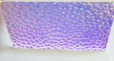 CBS Thin Clear Cyan Copper Hammered 90 COE Dichroic Glass - 5 sizes available!