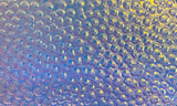 CBS Thin Clear Cyan Copper Hammered 90 COE Dichroic Glass - 5 sizes available!