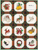 Rare Vintage 1987 'Images of Christmas' Stained Glass Pattern Book Ornaments Wreath Angels
