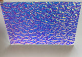 Thin Clear CBS Matrix Cyan Copper 90 COE Dichroic Glass - 5 sizes available!