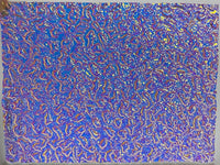 Thin Clear CBS Matrix Cyan Copper 90 COE Dichroic Glass - 5 sizes available!