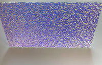 Thin Clear CBS Matrix Cyan Copper 90 COE Dichroic Glass - 5 sizes available!