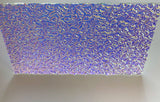 Thin Clear CBS Matrix Cyan Copper 90 COE Dichroic Glass - 5 sizes available!