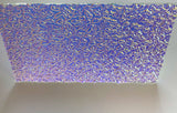 Thin Clear CBS Matrix Cyan Copper 90 COE Dichroic Glass - 5 sizes available!