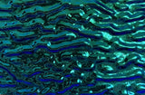 CBS Black Pink Teal Ripple 90 COE Dichroic Glass- 5 sizes available!