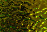 Black 3mm CBS Emerald Ripple 90 COE Dichroic Glass - 5 sizes available!