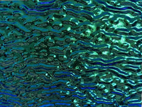 CBS Black Pink Teal Ripple 90 COE Dichroic Glass- 5 sizes available!