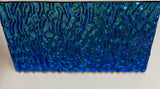 CBS Black Pink Teal Ripple 90 COE Dichroic Glass- 5 sizes available!