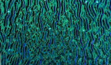 CBS Black Pink Teal Ripple 90 COE Dichroic Glass- 5 sizes available!