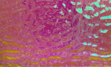 Clear Bullseye CBS Pink Teal Ripple 90 COE Dichroic Glass - 5 sizes available!