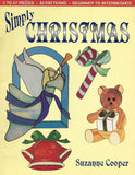 Vintage 1993 Simply Christmas Stained Glass Pattern Book - Angels Nativity Ornaments