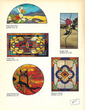 Rare Vintage 1989 'Contemporary Southwest Designs' Stained Glass Pattern Book Native American Southwestern Designs
