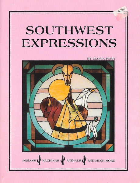 Vintage 1990 Southwest Expressions Stained Glass Pattern Book - OOP - Incredible patterns!