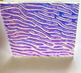 Clear CBS Cyan Copper Stream X 90 COE Dichroic Glass - 5 sizes available!