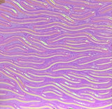 Clear CBS Emerald Green 'Stream X' 90 COE Dichroic Glass - 5 sizes available!