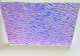 Clear CBS Cyan Copper Stream X 90 COE Dichroic Glass - 5 sizes available!
